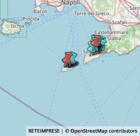 Mappa Via Cesina Belvedere, 80073 Capri NA, Italia (8.6995)