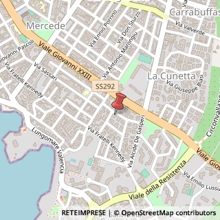 Mappa Via Gabriel Archimbao, Snc, 07041 Alghero, Sassari (Sardegna)