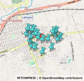 Mappa Via Osanna, 72022 Latiano BR, Italia (0.3035)