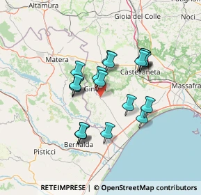 Mappa Strada Statale 580 Km. 10, 74013 Ginosa TA, Italia (12.4515)