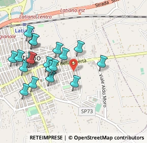 Mappa Via Enrico Fermi, 72022 Latiano BR, Italia (0.55)