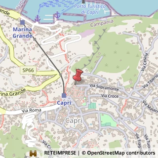 Mappa Via Longano, 24, 80076 Capri, Napoli (Campania)