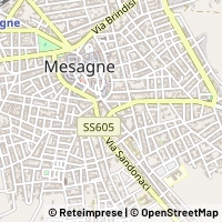 Mapa Mesagne