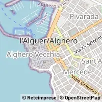 Map Alghero