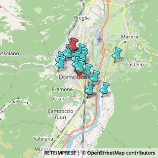 Mappa Via G. G. Galletti, 28845 Domodossola VB, Italia (1.0235)