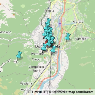 Mappa Via G. G. Galletti, 28845 Domodossola VB, Italia (0.8465)
