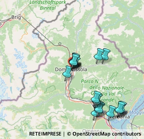 Mappa Via Geremia Bonomelli, 28845 Domodossola VB, Italia (14.9315)