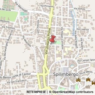 Mappa Via Bortolussi Do, 8, 33097 Spilimbergo, Pordenone (Friuli-Venezia Giulia)