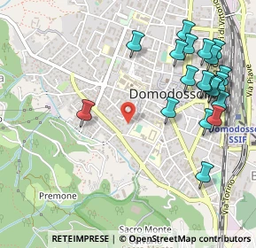 Mappa Via Cesare Battisti, 28845 Domodossola VB, Italia (0.5975)