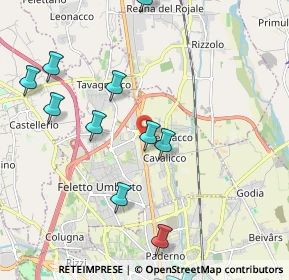 Mappa Via Giosuè Carducci, 33010 Feletto Umberto UD, Italia (3.29947)