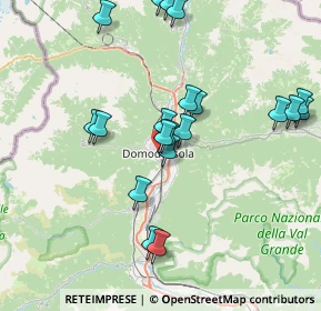 Mappa P.zza Caduti II risorgimento, 28845 Domodossola VB, Italia (7.659)