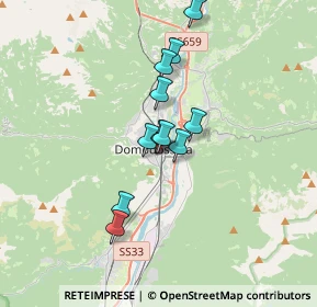 Mappa P.zza Caduti II risorgimento, 28845 Domodossola VB, Italia (2.54636)