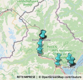 Mappa P.zza Caduti II risorgimento, 28845 Domodossola VB, Italia (14.49059)