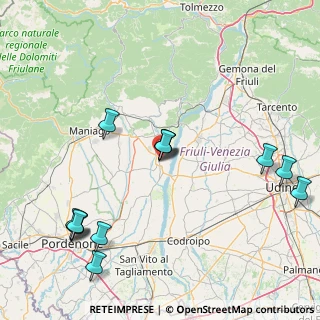 Mappa Via Don Colin, 33097 Spilimbergo PN, Italia (19.10538)