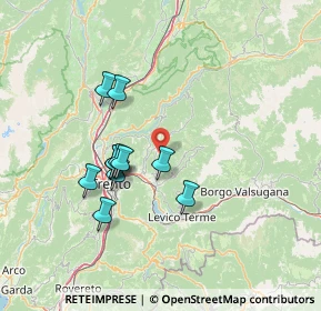 Mappa Via per Prada, 38042 Baselga di Piné TN, Italia (12.09273)