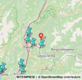Mappa Via per Prada, 38042 Baselga di Piné TN, Italia (26.85636)