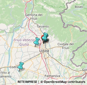 Mappa Via Giosuè Carducci, 33010 Tavagnacco UD, Italia (43.37273)