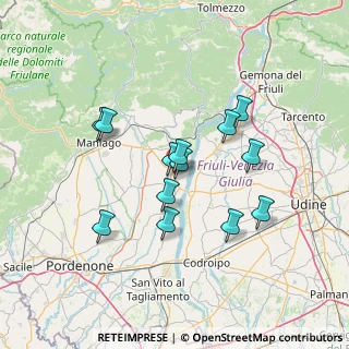 Mappa Via Francesco Baracca, 33097 Spilimbergo PN, Italia (11.68769)