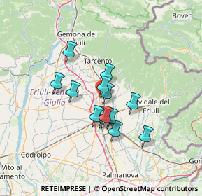 Mappa Via Centrale, 33010 Adegliacco UD, Italia (9.74231)