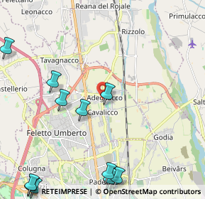 Mappa Via Centrale, 33010 Adegliacco UD, Italia (3.01583)