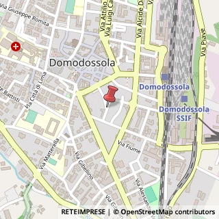 Mappa Piazza Arturo dell'Oro, 8, 28845 Domodossola VB, Italia, 28845 Domodossola, Verbano-Cusio-Ossola (Piemonte)