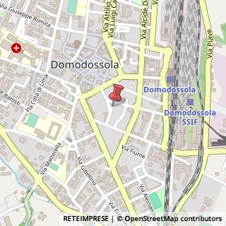 Mappa Piazza Arturo dell'Oro, 6, 28845 Domodossola, Verbano-Cusio-Ossola (Piemonte)