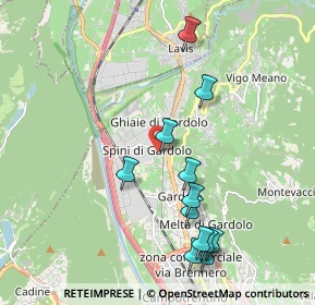 Mappa Lamar di Gardolo, 38121 Trento TN, Italia (2.07917)