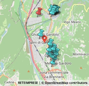Mappa 1 Presso Le Palazzine, 38121 Trento TN, Italia (1.884)