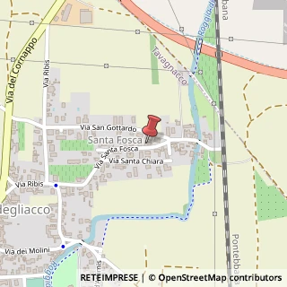 Mappa Via Santa Fosca, 39, 33010 Tavagnacco, Udine (Friuli-Venezia Giulia)