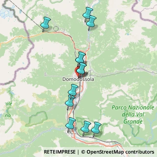 Mappa Via Briona, 28845 Domodossola VB, Italia (7.5025)