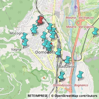 Mappa Via Briona, 28845 Domodossola VB, Italia (0.9205)