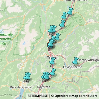 Mappa Via Linz Spini di Gardolo, 38100 Trento TN, Italia (14.24842)