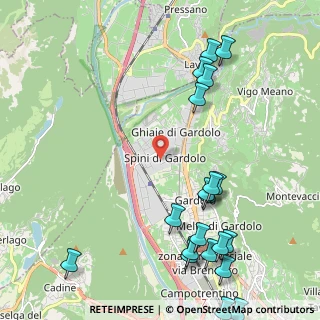 Mappa Via Linz Spini di Gardolo, 38100 Trento TN, Italia (2.7825)