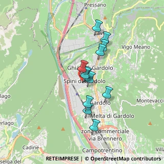 Mappa Via Linz Spini di Gardolo, 38100 Trento TN, Italia (1.36)