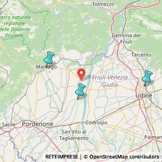 Mappa Via Clauzetto, 33097 Spilimbergo PN, Italia (51.24462)