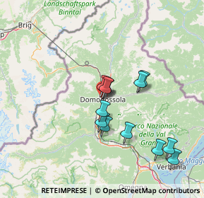 Mappa Via Monte Grappa, 28845 Domodossola VB, Italia (12.3425)