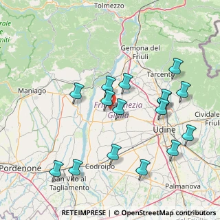 Mappa 33030 Rive D'arcano UD, Italia (16.29313)
