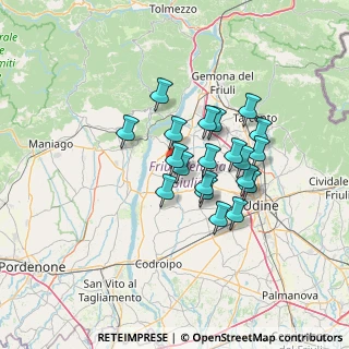 Mappa 33030 Rive D'arcano UD, Italia (10.342)