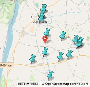 Mappa 33030 Rive D'arcano UD, Italia (4.32467)