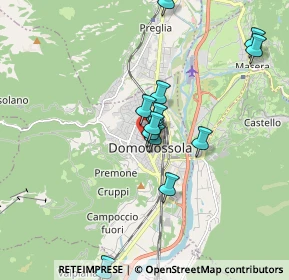 Mappa Piazza Fontana, 28845 Domodossola VB, Italia (1.63917)