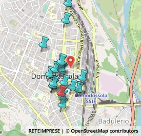 Mappa Via Giuseppe Ristagno, 28845 Domodossola VB, Italia (0.387)