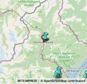 Mappa Via Giuseppe Ristagno, 28845 Domodossola VB, Italia (25.45667)