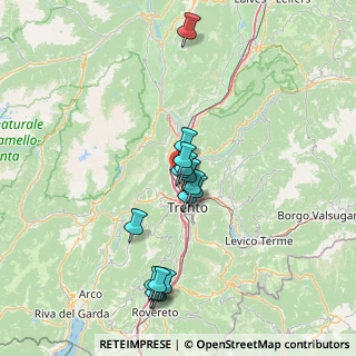 Mappa Via Kufstein, 38122 Trento TN, Italia (12.75267)