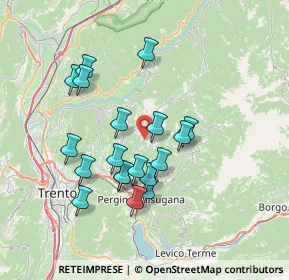 Mappa Miola, 38042 Baselga di Piné TN, Italia (6.41474)