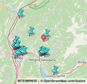 Mappa Miola, 38042 Baselga di Piné TN, Italia (8.524)