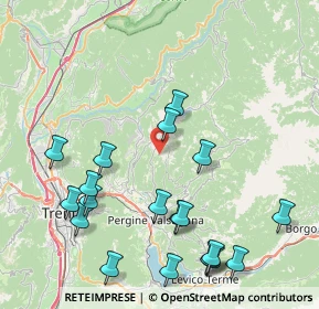 Mappa Miola, 38042 Baselga di Piné TN, Italia (9.47895)