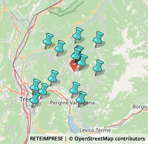 Mappa Miola, 38042 Baselga di Piné TN, Italia (5.65533)