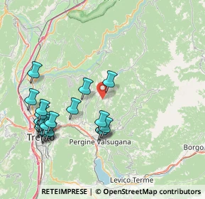 Mappa Miola, 38042 Baselga di Piné TN, Italia (8.635)