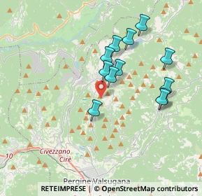 Mappa Miola, 38042 Baselga di Piné TN, Italia (3.28417)