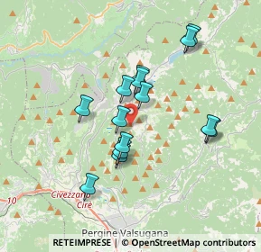 Mappa Miola, 38042 Baselga di Piné TN, Italia (3.03429)